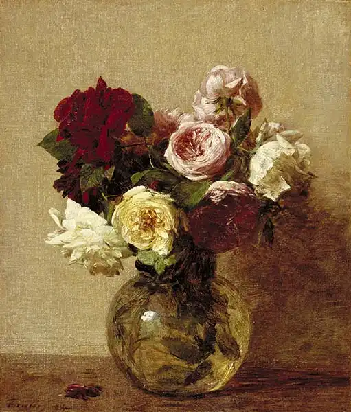 Fantin-Latour, Jean: Roses