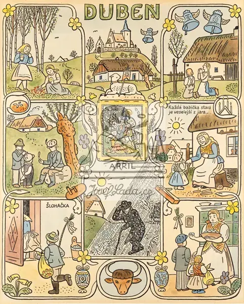 Lada, Josef: Zyklus der 12 Monate - April 1941