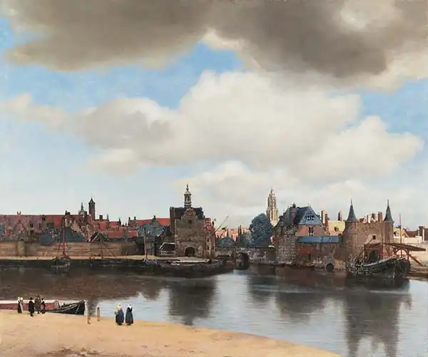 Vermeer, Jan: Pohled na Delft