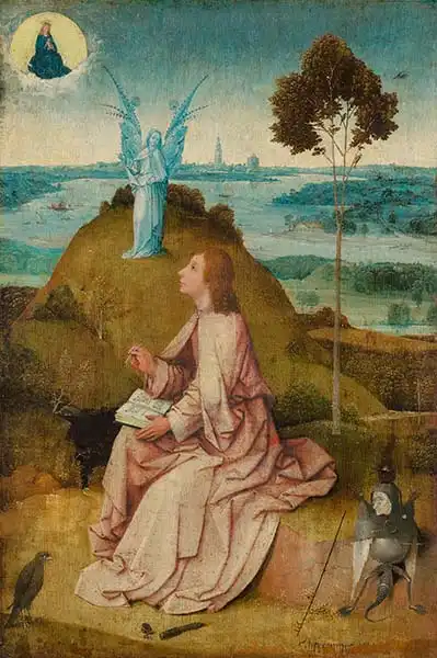 Bosch, Hieronymus: Sv. Jan na Patmosu