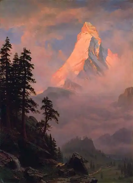 Bierstadt, Albert: Sunrise on the Matterhorn