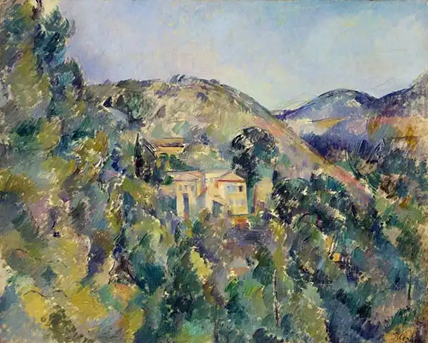 Cézanne, Paul: Vue du domaine Saint-Joseph, fin des années 1880