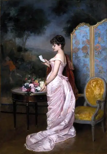 Toulmouche, Auguste: Lettre d