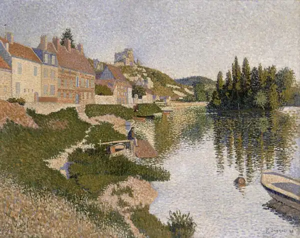 Paul Signac: Les Andelys | Architecture | Impressionism | Fine art