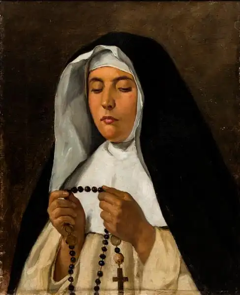 Becker, Adolf von: Italská jeptiška
