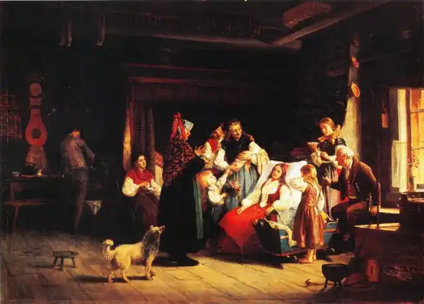 Becker, Adolf von: Recién nacido