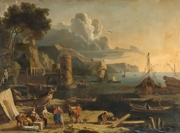 Manglard, Adrien: Scène d