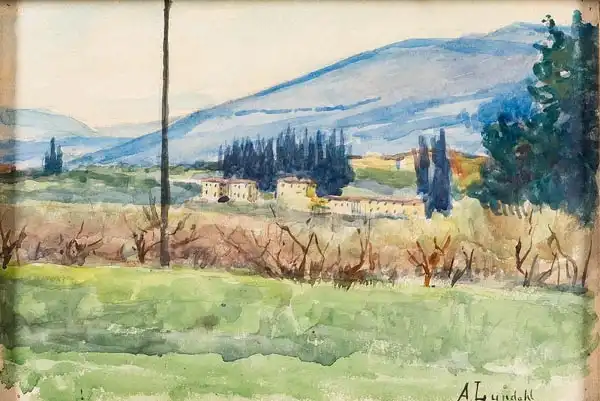 Lundahl, Amelie: Italian landscape