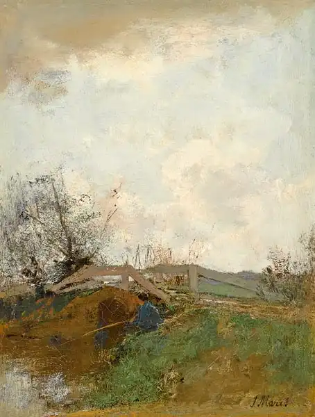 Maris, Jacob: Rybaření u mostu