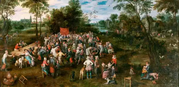 Brueghel, Jan (st.): Svatební hostina
