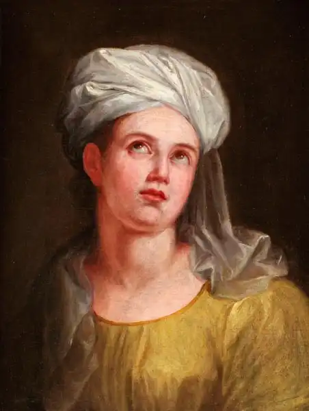 Greuze, Jean-Baptiste: Žena v orientální kápi