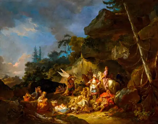 Le Prince, Jean-Baptiste: Tatarský tábor