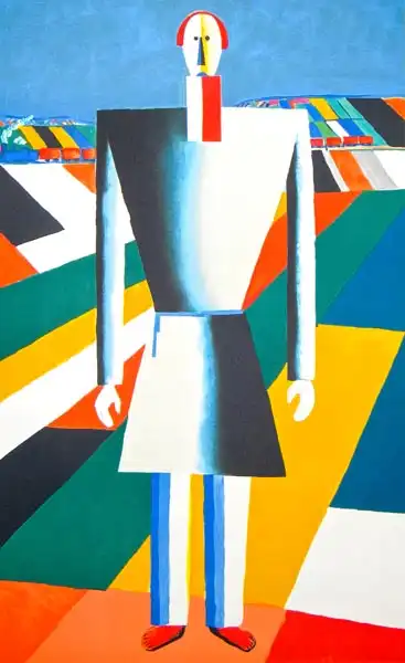 Malevich, Kazimir Severinovich: Rolník v poli