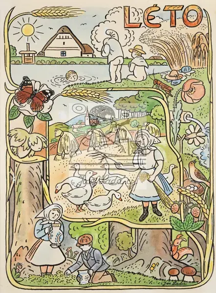 Lada, Josef: Erdschlüssel - Sommer 1940