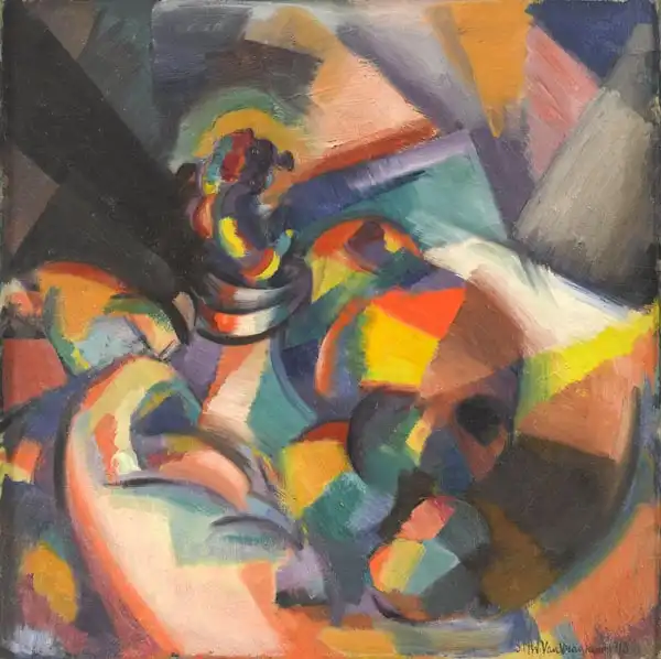 Macdonald-Wright, S.: Stilllebensynchromie