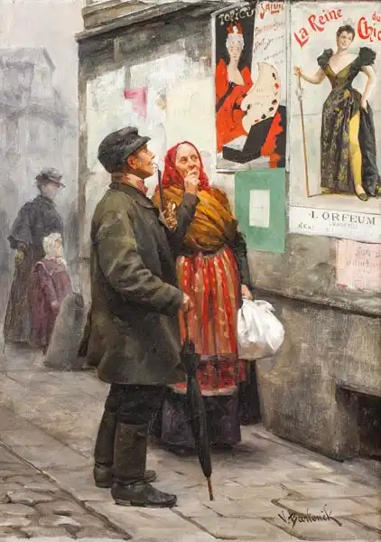 Bartoněk, Vojtěch: Motiv aus den Straßen von Prag