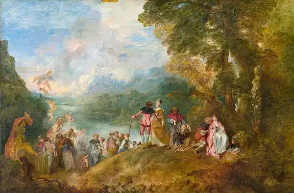 Watteau, Antoine: Embarkation for Cythera