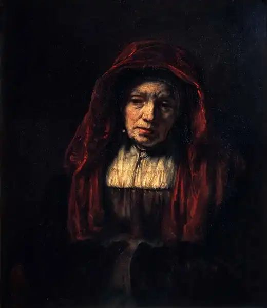 Rembrandt, van Rijn: Portrait of an Old Woman