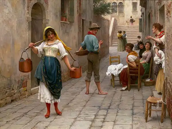 Blaas, Eugen von: Úlovek dne
