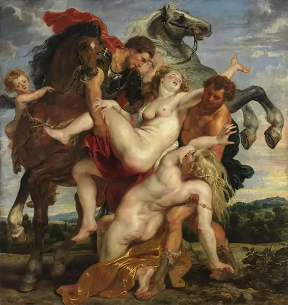 Rubens, Peter Paul: Rape of the Daughters of Leucippus