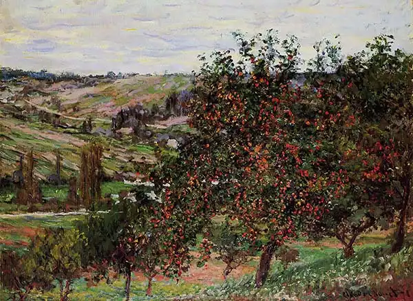 Monet, Claude: Jablečný sad poblíž Vetheuil