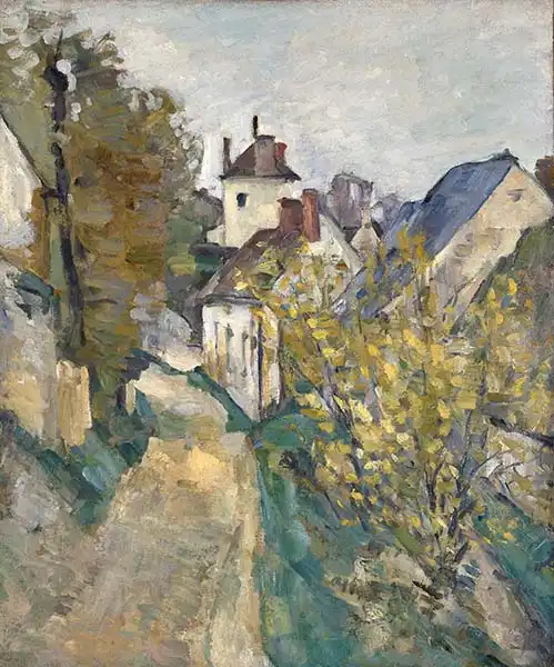 Cézanne, Paul: House of Dr. Gachet in Auvers-sur-Oise