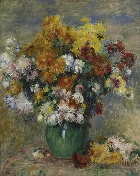Renoir, Auguste: Chrysanthemums