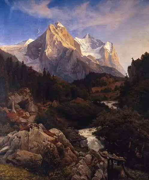 Schirmer, Johann Wilhelm: Wetterhorn