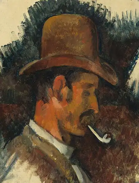 Cézanne, Paul: Homme avec tuyau, 1892-1896