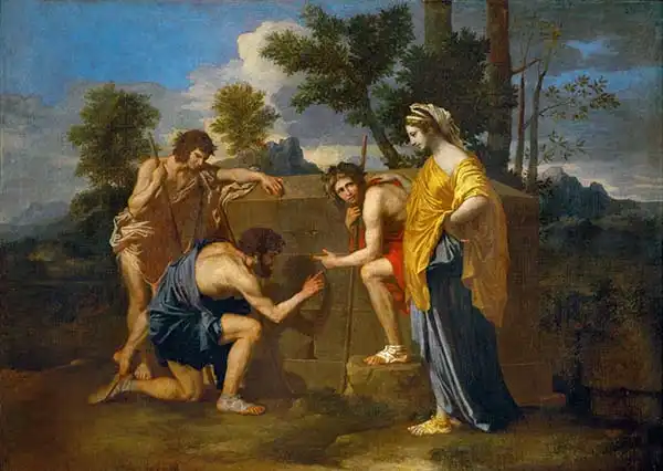 Poussin, Nicolas: Arcadian Shepherds