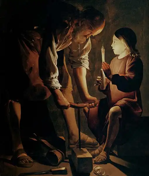 Tour, Georges de la: St. Joseph, the Carpenter