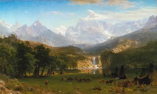 Bierstadt, Albert: Rocky Mountains, Lander Peak