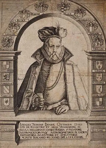 Gheyn, de Jacques: Portrét Tycha Brahe