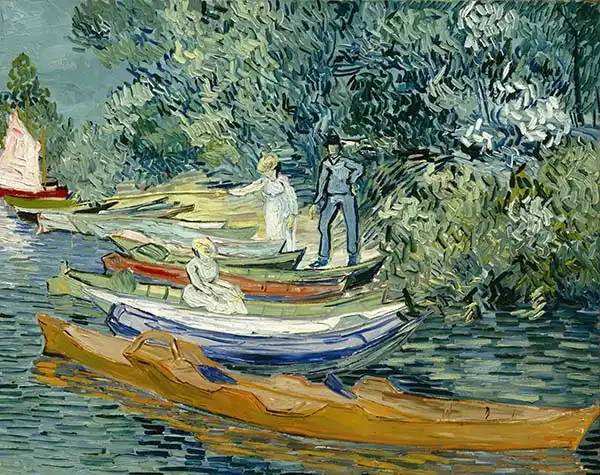 Gogh, Vincent van: Veslice na březích řeky Oise