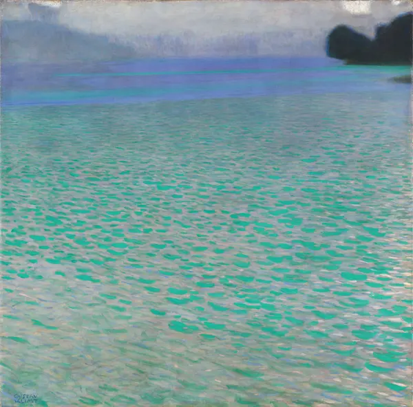 Klimt, Gustav: On Lake Attersee