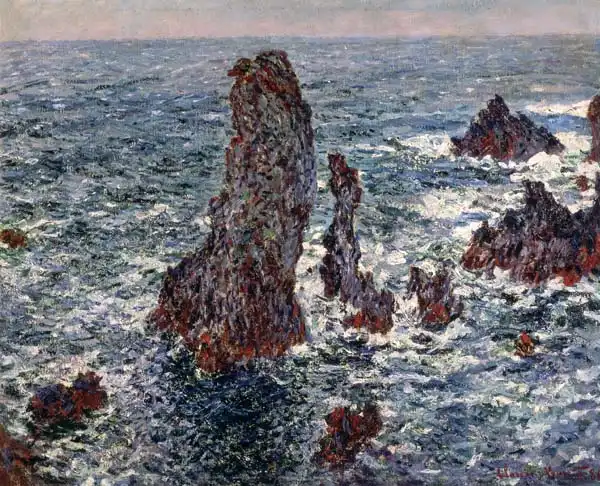 Monet, Claude: Les rochers de Belle-ile