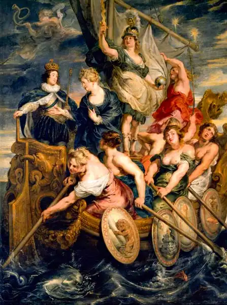 Rubens, Peter Paul: La majorité de Louis XIII (1601-43) 20 octobre 1614, 1621-25