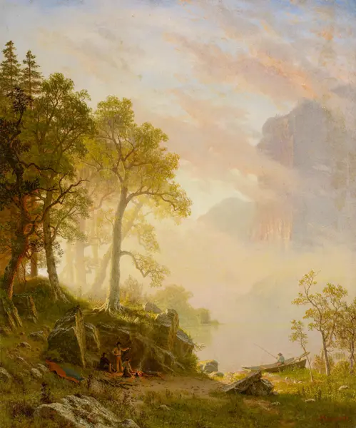Bierstadt, Albert: The Merced River in Yosemite