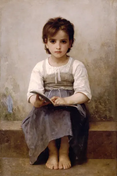 Bouguereau, Adolphe: La difícil lección