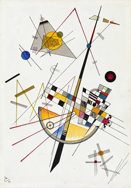 Kandinsky, Wassily: Tension délicate