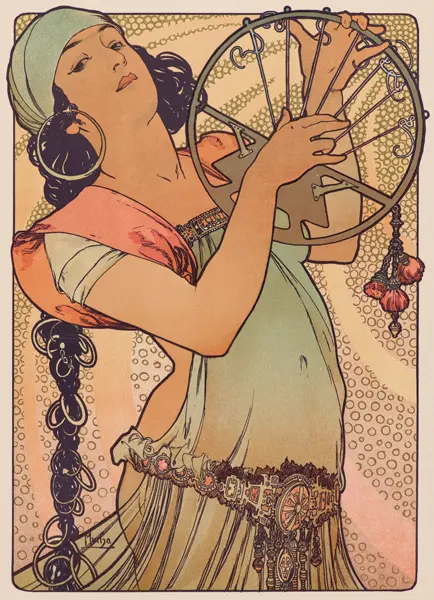 Mucha, Alfons: Salomé