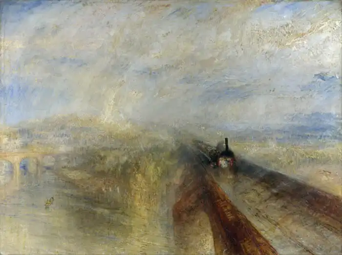 Turner, William: Déšť, pára a rychlost