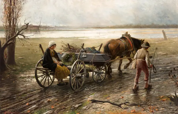 Schikaneder, Jakub: Smutná cesta (Truchlivý návrat)