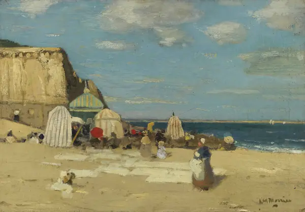 Morrice, James Wilson: Pláž, St. Malo