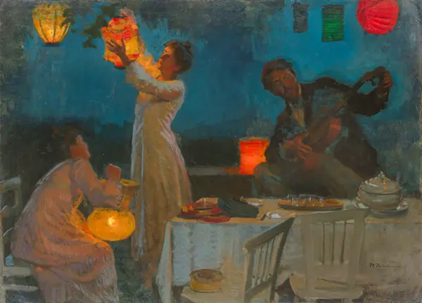 Pietschmann, Max: Studium lampionů