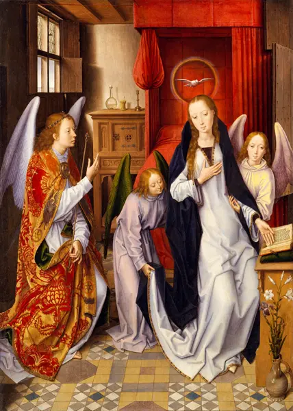Memling, Hans: Zvěstování