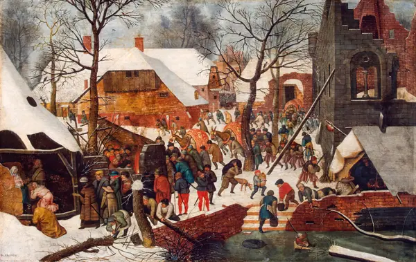 Brueghel, Pieter (st.): Klanění tří králů