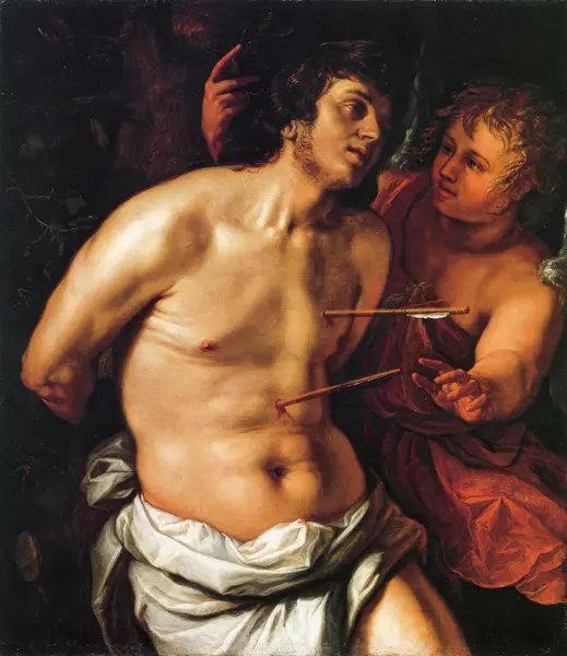 Goltzius, Hendrik: Svatý Sebastián