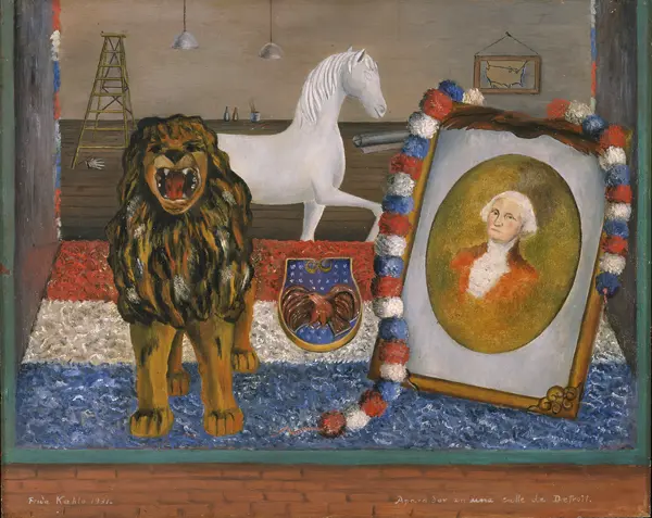 Kahlo, Frida: Výloha na ulici v Detroitu