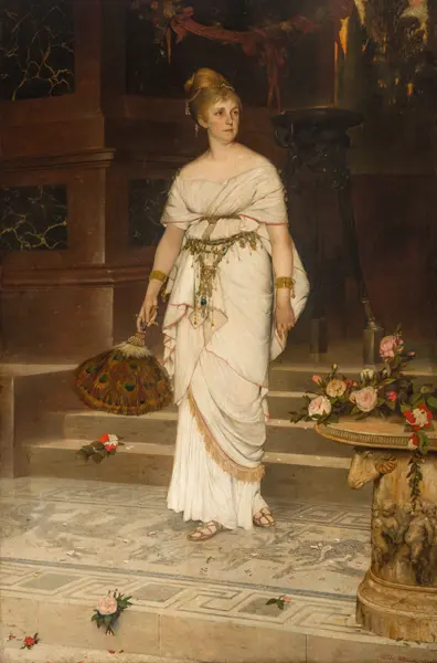 Brozik, Vaclav: Messalina (portrait d